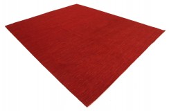 Solidny wełniany tkany ręcznie kilim 240x300cm bez wzorów