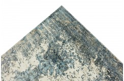 Jedwabny dywna z Indii 170x240cm w stylu vintage
