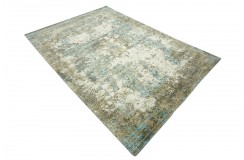 Jedwabny dywna z Indii 200x300 w stylu vintage