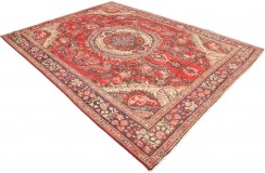 Klasyczny perski dywan Tebriz z Iranu 250x350cm czerwony