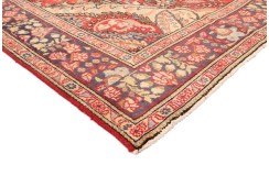 Klasyczny perski dywan Tebriz z Iranu 250x350cm czerwony