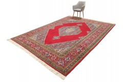 Klasyczny perski dywan Tebriz z Iranu 250x350cm czerwony
