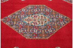 Klasyczny perski dywan Tebriz z Iranu 250x350cm czerwony