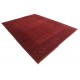 Buchara - dywan ręcznie tkany z Afganistanu 100% Wełna ok 250x350cm czerwony