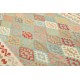 Kolorowy dywan kilim art deco 250x350cm z Afganistanu Chobi Old Style 100% wełna dwustronny vintage design nomadyczny