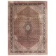 Ceglasty bogaty dywan Indo Bidjar 100% wełna 250x350cm