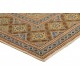 Piękny oryginalny beżowy dywan Kashan (Keszan) z Iran 100% wełna 270x400cm perski klasyk