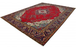 Klasyczny perski dywan Tebriz z Iranu 300x400cm czerwony