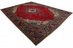 Klasyczny perski dywan Tebriz z Iranu 300x400cm czerwony