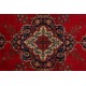 Dywan perski Tabriz ok 300x400cm 100% wełna z Iranu czerwony klasyczny kwiatowy 