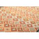 Kolorowy dywan kilim art deco ok 300x400cm z Afganistanu Chobi Kaudani Old Style 100% wełna dwustronny vintage design nomadyczny