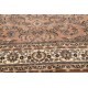 Brązowy bogaty dywan Indo Tabriz 100% wełna ok 300x400cm