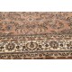 Brązowy bogaty dywan Indo Tabriz 100% wełna ok 300x400cm