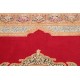 Bogaty klasyczny bordowy perski dywan Kerman (Kirman) ok 320x420cm 100% wełna
