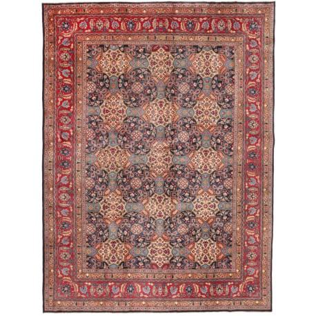 Oryginalny ręcznie tkany perski dywan 300x400cm 100% wełna - Meszhed Iran