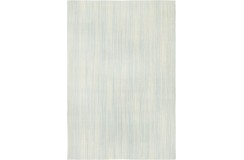 Niebieski kilim perski Sziraz z deseniem 100% wełniany dywan płasko tkany 220x320cm dwustronny Iran