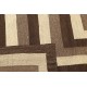 Brązowy kilim perski 100% wełniany dywan płasko tkany 300x400cm dwustronny Iran