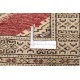 Chodnik Buchara - dywan ręcznie tkany z Pakistanu wełna i jedwab ok 60x180cm czerwony