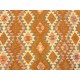 Kolorowy dywan kilim Maimana 200x300cm z Afganistanu 100% wełna dwustronny rustykalny