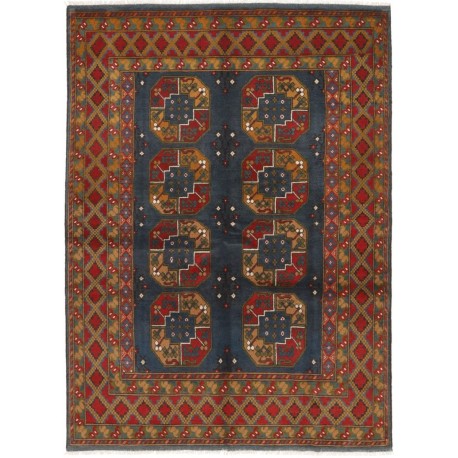 Afgan Buchara oryginalny 100% wełniany dywan z Afganistanu 170x240cm ręcznie tkany