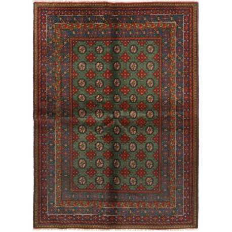 Afgan Buchara oryginalny 100% wełniany dywan z Afganistanu 165x230cm ręcznie tkany