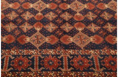 Wełniany dywan afgański 250x250cm ręcznie tkany 100% wełna
