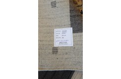 Wełna gruby dywan handloom z indii geometryczny 160x230cm