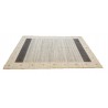 Wełna gruby dywan handloom z indii geometryczny 160x230cm