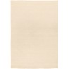 Gładki beżowy kilim 100% wełniany dywan płasko tkany 250x350cm dwustronny Indie