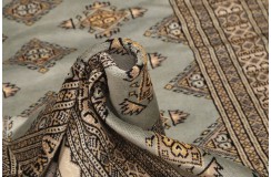 Oryginalny dywan Buchara z Pakistanu 100% wełna 120x200
