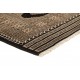 Chodnik Buchara - dywan ręcznie tkany z Pakistanu wełna i jedwab ok 140x200cm czarny