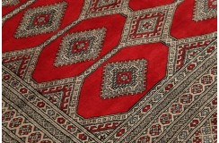 Oryginalny dywan Buchara z Pakistanu 100% wełna 155x255