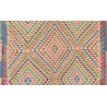 Etniczny kilim szary z Afganistanu dzieło Chobi nomadyczny 300x450cm