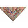 Etniczny kilim szary z Afganistanu dzieło Chobi nomadyczny 300x450cm