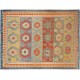 Kolorowy dywan kilim Maimana 300x400cm z Afganistanu 100% wełna dwustronny rustykalny