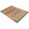 Etniczny kilim szary z Afganistanu dzieło Chobi nomadyczny 300x400cm