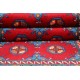Afgan Buchara oryginalny 100% wełniany dywan z Afganistanu (Akcza) 100x200cm ręcznie tkany