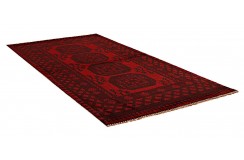 Turkmeńskoi etniczny wełniany dywan afgański khal mohammadi 100x200cm