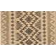 Kolorowy dywan kilim art deco chodnik 70x200cm z Afganistanu Chobi Old Style 100% wełna dwustronny vintage nomadyczny