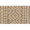 Etniczny kilim szary z Afganistanu dzieło Chobi nomadyczny 80x300cm