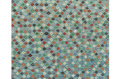 Etniczny kilim szary z Afganistanu dzieło Chobi nomadyczny 250x300cm