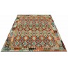 Etniczny kilim szary z Afganistanu dzieło Chobi nomadyczny 250x300cm