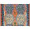 Etniczny kilim kolorowy z Afganistanu dzieło Chobi nomadyczny 80x300cm