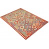 Etniczny kilim szary z Afganistanu dzieło Chobi nomadyczny 200x300cm