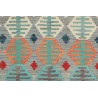 Etniczny kilim szary z Afganistanu dzieło Chobi nomadyczny 200x300cm