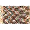 Etniczny kilim szary z Afganistanu dzieło Chobi nomadyczny 200x300cm