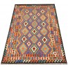 Etniczny kilim szary z Afganistanu dzieło Chobi nomadyczny 200x300cm