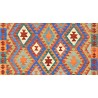 Etniczny kilim szary z Afganistanu dzieło Chobi nomadyczny 200x300cm