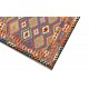 Kolorowy dywan kilim Maimana 200x300cm z Afganistanu 100% wełna dwustronny rustykalny