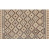 Etniczny kilim szary z Afganistanu dzieło Chobi nomadyczny 200x300cm